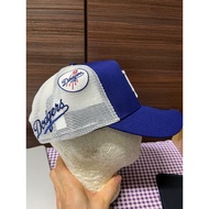 NE Trucker LA Dodgers AOP Royal Blue Baseball Cap Adjustable Snapback