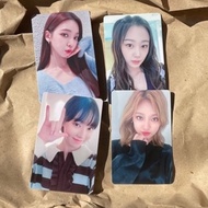 Card withfans aespa Witfan yizhiyu karina giselle winter ningning