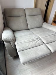 兩座位電動雙彈鉸布藝梳化