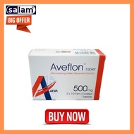 [EXP 08/23] AVEFLON TABS 500MG 30’s