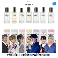 [BTS] VT x BTS L'Atelier Perfume 50ml + BTS Photo Cards for all members (7pcs)