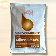 Meroke Mikro Fe 13% EDTA kemasan 500 gram