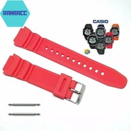 Casio G-Shock W-S200 W-S210 RUBBER STRAP CASIO G-SHOCK WS200 WS210 WATCH STRAP .