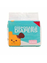 1入組變色寵物尿布，吸水墊，適用於發情母狗的衛生褲; 也適用於公狗