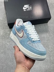 Nike Air Force 1 Low 07 酒紅藍配色 休閒板鞋 男女裝 36-45