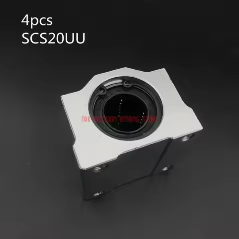 Sc20uu Rushed Cnc Router Parts Linear Rail AXK 4pcs/lot Scs20uu 20mm Linear Ball Bearing Block Cnc R