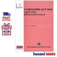 Hasani ILBS Companies Act 2016 (Act 777), Regulations And Rules 1 June 2024 9789678930437