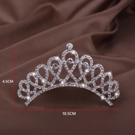MJ&AJ Fashion Crystal Princess Crown Kids Children Girls Wedding Party Hair Jewelry Bridal Tiaras He