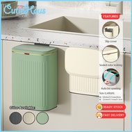 Cutiehaus 4L/8L Dustbin Hanging Kitchen Rubbish Bin Cabinet Door Wall Mounted Kitchen Trash Can With