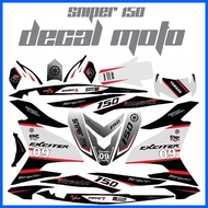 ☁ ۞ ☂ Decals, Sticker, Motorcycle Decals for Sniper 150, 004,exciter