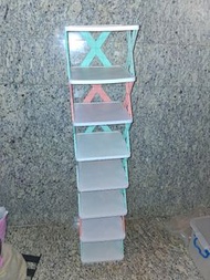 DIY裝拆式7層塑膠鞋架7-tiers Plastic shoes rack多層組合鞋架 簡約設計