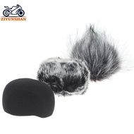 ziyunshan 1Pc Foam Mic Wind Cover Furry Windscreen Muff For ZOOM H5 H6 Recorder Microphone my