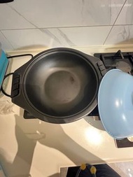 天上野天藍色鐵砂鍋