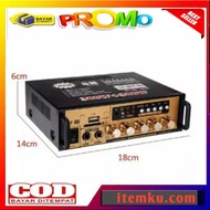 Power Amp bluetooth bt 198b amplifier karaoke digital multimedia mp3 usb mixer