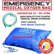BEST- BANTAL OKSIGEN EMERGENCY BAG ISI ULANG KANTONG TABUNG UDARA OXYGEN O2