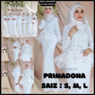 Primadona Exclusive Bride Series Baju Nikah Tunang Wedding Dress Kurung Putih Dress Putih Bride Dres