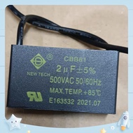 [Real photo] Newtech 2uf 500v fan capacitor - 2uf 500v fan capacitor