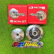 💥HUB CNC RCB CHROM NEW DESIGN PNP MOTOR HONDA YAMAHA LC135 / LAGENDA HIGH QUALITY 💥
