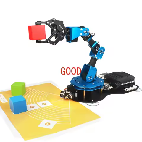 raspberry PI Robot arm2.0 with 6 axis For Artificial Intelligence Engineering Learners and education