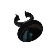 Black Suction Cup Holder for 20mm Diameter or 1/2 PVC Pipe for Aquarium