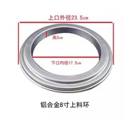 Cincin Topping Diperdalam Aloi Aluminium Cincin Percikan Pizza 8 Inci 10 Inci Loyang Loyang Cincin A