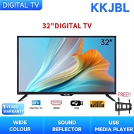 KKJBL&amp;JEAANSP  32 Inch Smart TV/32 Inch Digital TV+ Android Smart 4K TV Box &amp; Free Wall Bracket LED-32T2 （DVB-T2 ）Built-in MYTV Full Channel tv murah WiFi/Bluetooth/Netflix/YouTube