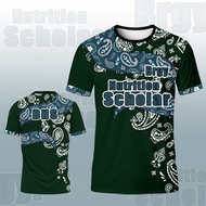 【Ready Stock】Full Sublimation BNS T-Shirt For Women Short Sleeve Casual Top 3D Printed Barangay Heal