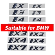 [Free M Label] Suitable for BMW Tail Label Label IX3 IX4 IX7 New Energy Letter Number Label Modified