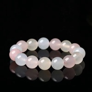 Ice morganite Vòng Tay Đá Beryl Vòng tay pha lê món quà tinh tế trang sức