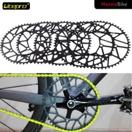 Litepro 54/56/58T SuperLight Alloy NARROW WIDE BCD Chainring - Black