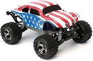 SummitLink Compatible Custom Body Flag Strip Style Replacement for 1/10 Scale RC Car or Truck (Truck