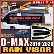 ISUZU DMAX 2016-2020 PREMIUM RAIN VISOR (d-max accessories)