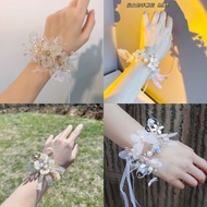 [nijiwakaka3.my Meimei] Wrist Flower Bridesmaid Group Super Fairy Simple Bride Sister Group Wedding 