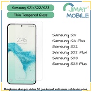 Samsung S21/Plus/S22Plus/S23/Plus Clear/Privacy Thin 0.18 Tempered Glass Screen Protector [Jimat2 Mo