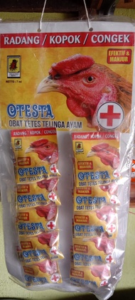 OTESTA OBAT TETES TELINGA AYAM (radang,kopok,congek)