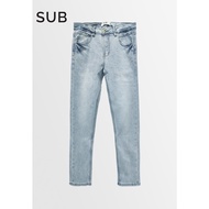 SUB Men Slim Fit Long Jeans - Light Blue - M3M988 / Seluar Jeans Panjang Slim Fit Lelaki - Biru Muda