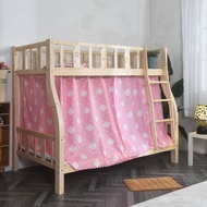 Trapezoidal Bed Curtain for Children1.2m1.35m1.5Bunk Bed Semi-Shading Bed Surround Fabric Mother-Chi