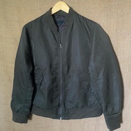 Uniqlo Deep Green Bomber Jacket Women
