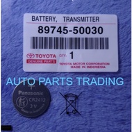 89745-50030 LEXUS RX300 RX350 AGL20 SMART KEY REMOTE BATTERY CR2412 ORIGINAL