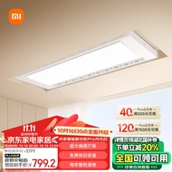 米家智能晾衣机Pro月光白电动晾衣架 超薄机身嵌入隐藏 遥控升降 小米