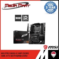 [CPU BUNDLE] MSI ATX MOTHERBOARD PRO B650-S WIFI DDR5 BUNDLE WITH AMD R5/R7/R9 DESKTOP PROCESSOR | A