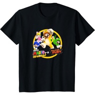 Amber's Children's and Adult's T-shirts 24s Super Mario 3D World Bowser's Fury Cat Suit Group Jump T