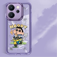 OPPO Reno14 F 5G Reno14 Pro 14F 4G Driving Crayon Shin-chan Case Crystal Clear Shockproof Cover Shel