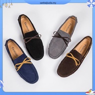 Hush Puppies leather shoes men big size 45 46 47 48