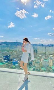 Cavn 韓國OL小香風套裝