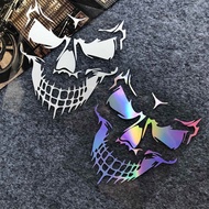 JDM Skull Bones Reflective Motorcycle Thai Thailand Sticker Decal for Honda 125 Click125 Click125I Click150 Click150I Click V2 Vario CB110 Xrm  Body motorcycles accessories sticker