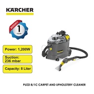 KARCHER PUZZI 8/1C Spray Extraction Karpet Carpet Cleaner Upholstery Fabric Furniture Car Wet Vacuum