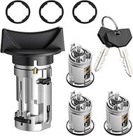Ignition Switch & Door Lock Cylinders with Keys fit for 90-96 Jeep, for Wrangler YJ Cherokee XJ Gran