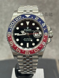 【高質百事】停產款 95新 ROLEX 勞力士 格林尼治型 II GMT-MASTER II 126710 126710BLRO JUB 126710BLRO-0001 紅藍圈 百事圈 珠帶 紀念型錶