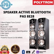 Speaker Aktif Polytron Bluetooth Pas8E28 Pas 8E28 Active Speaker